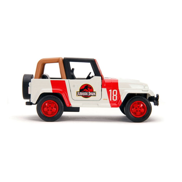 Jada Toys Jurassic World Véhicule 1/32 Jeep Wrangler Jada Toys Jurassic World Véhicule 1/32 Jeep Wrangler