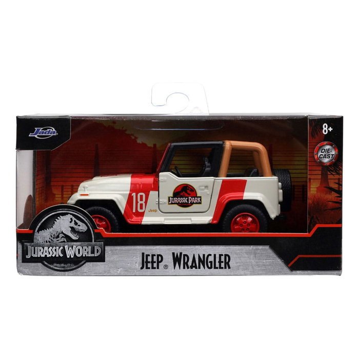 Jada Toys Jurassic World Véhicule 1/32 Jeep Wrangler Jada Toys Jurassic World Véhicule 1/32 Jeep Wrangler