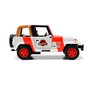 Jada Jeep Wrangler Réplica 1:32 Jurassic Park - Modèle en métal avec portes ouvrantes et roues à système de rotation libre - Référence 253252019