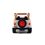 Jada Jeep Wrangler Réplica 1:32 Jurassic Park - Modèle en métal avec portes ouvrantes et roues à système de rotation libre - Référence 253252019