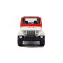 Jada Jeep Wrangler Réplica 1:32 Jurassic Park - Modèle en métal avec portes ouvrantes et roues à système de rotation libre - Référence 253252019