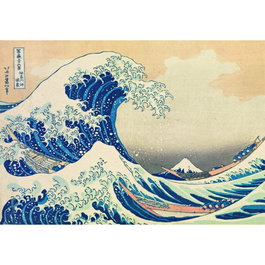 CLEMENTONI Puzzle The Great Wave Kokusai Museum 1000 pièces