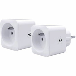 Konyks Priska FR Dual Pack - Lot de 2 prises connectées Wi-Fi + BT - 16 A