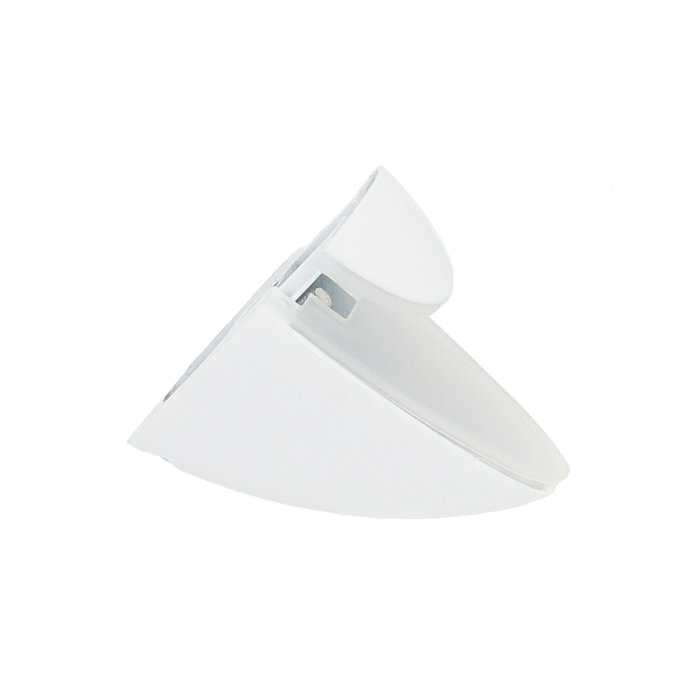 WOLFPACK LINEA PROFESIONAL Support de rayonnage réglable A-176 40 x 40 mm Blanc