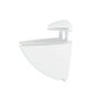 WOLFPACK LINEA PROFESIONAL Support de rayonnage réglable A-176 40 x 40 mm Blanc