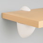 WOLFPACK LINEA PROFESIONAL Support de rayonnage réglable A-176 40 x 40 mm Blanc