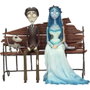 SD Toys Set de figurines Les Noces Funèbres Emily, Victor et Zero