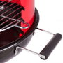 BigBuy Garden Barbecue Bella Noir Rouge 58 x 54 x 88 cm