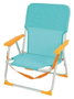 JugaToys Chaise de plage en aluminium aguamarina avec poignées
