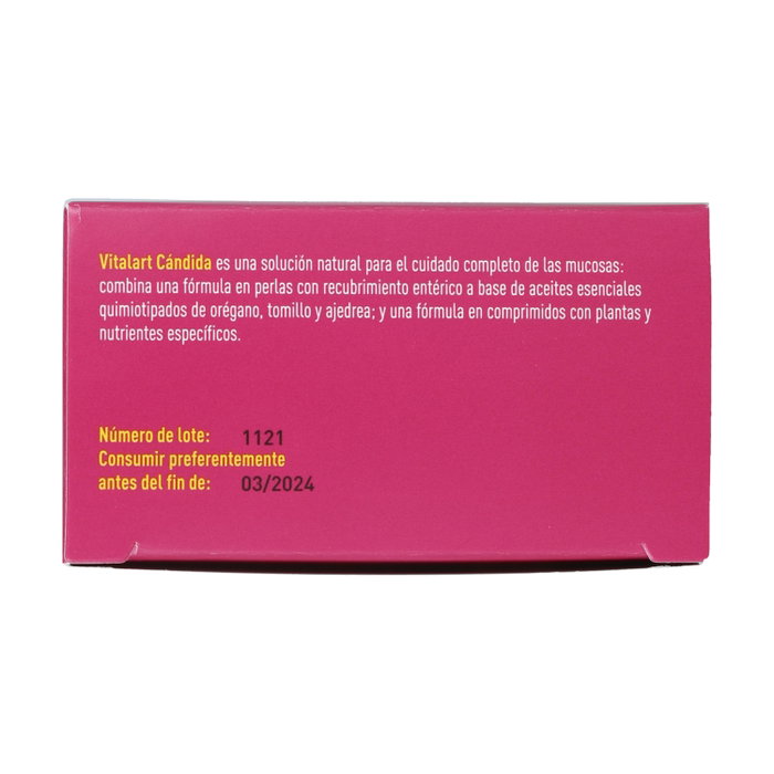 VITALART CANDIDA 30 comprimés + 30 perles VITALART CANDIDA 30 comprimés + 30 perles
