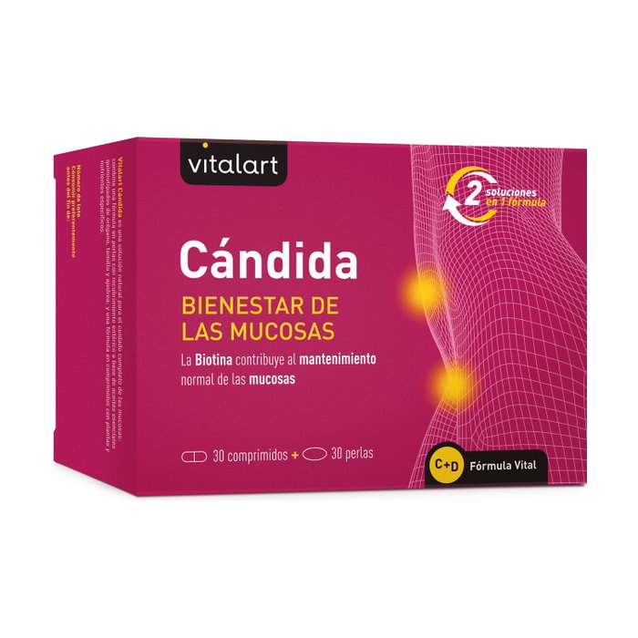 VITALART CANDIDA 30 comprimés + 30 perles VITALART CANDIDA 30 comprimés + 30 perles