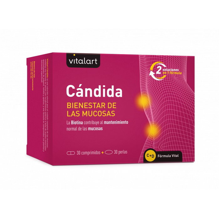 VITALART CANDIDA 30 comprimés et 30 perles VITALART CANDIDA 30 comprimés et 30 perles