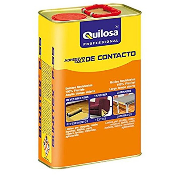 Quilosa Colle de contact Bunitex P-55 24L pour grandes surfaces, temps ouvert Quilosa Colle de contact Bunitex P-55 24L pour grandes surfaces, temps ouvert