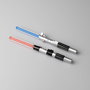ERIK - Stylo Star Wars Sable Laser avec lumière LED - 2 stylos (Luke Skywalker bleu, Darth Vader rouge) - Piles incluses