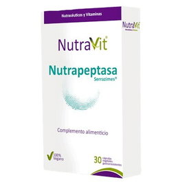 NUTRAVIT NUTRAPEPTASA SERRAZIME 30 CAPS
