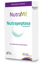 NUTRAVIT NUTRAPEPTASA SERRAZIME 30 CAPS