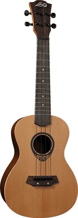 LAG Ukelele Tiki Uku Concert Ukulélé Sapele Satiné Finition