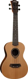LAG Ukelele Tiki Uku Concert Ukulélé Sapele Satiné Finition