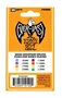 Ernie Ball Bolsa de Púas Everlast Orange 0,73 mm - 12 unités
