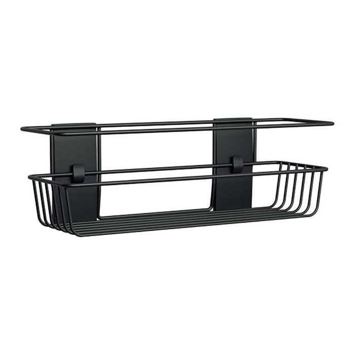 3M Command Panier de Salle de Bain Noir Mat 32,5 x 9,5 x 10 cm + 4 Bandes, Max 3 kg - bath31-mb 3M Command Panier de Salle de Bain Noir Mat 32,5 x 9,5 x 10 cm + 4 Bandes, Max 3 kg - bath31-mb