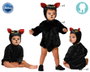 Déguisement Bébé Chat Noir Avec Capuche À Oreilles Et Yeux Jaunes 6-12 Mois Halloween