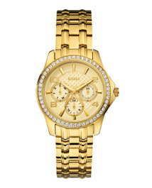 Guess W0403L2 - Montre analogique dorée pour femme