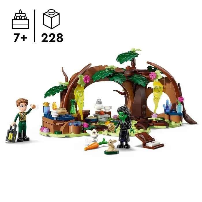 LEGO Wicked 75687 Repaire d'Elphaba, Set de Construction pour Enfants de 7 Ans avec Mini-Poupées