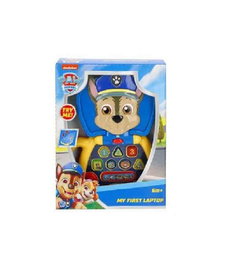Color Baby - Mon Premier Ordinateur Paw Patrol Chase avec Lumières et Sons, Jouet Éducatif pour Enfant - 21.5x6x28 cm