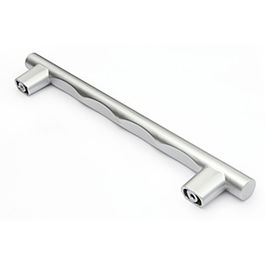 Q&Q Tirador Plástico KUT 160mm CR.RAL - Poignée de meuble en plastique chromé de 160mm