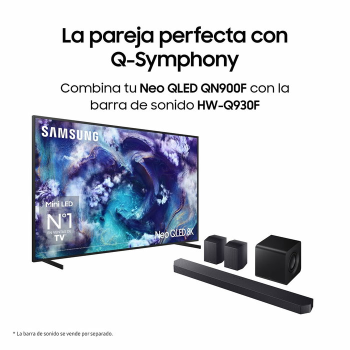 TV intelligente Samsung TQ75QN900FTXXC 75" 8K Ultra HD HDR Neo QLED