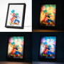 Dragon Ball Super Impression LED encadrée
