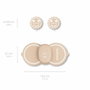 Medisana TT 250 TENS Masseur pour Douleurs Menstruelles Beige