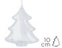 Innspiro Pack de 12 arbres en plastique transparent 10cm