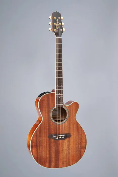 Takamine EF508KC Guitare Électroacoustique NEX Cutaway en Koa Hawaïen
