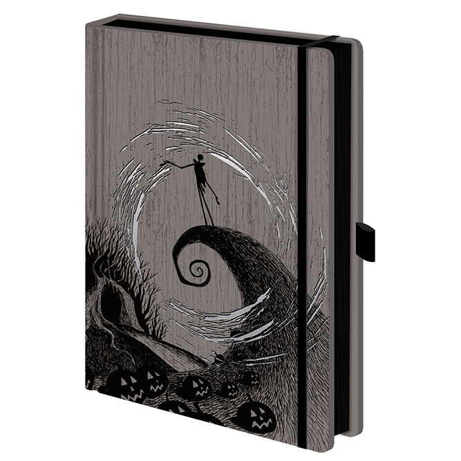 PYRAMID - Cahier A5 à couverture rigide Jack Skellington L'Étrange Noël de Monsieur Jack Disney, 210 x 150 mm PYRAMID - Cahier A5 à couverture rigide Jack Skellington L'Étrange Noël de Monsieur Jack Disney, 210 x 150 mm