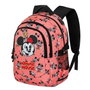 Karactermania Mochila Minnie Run Plus Fan - Sac à dos grande capacité avec port USB et dos ventilé - 44x34x21 cm
