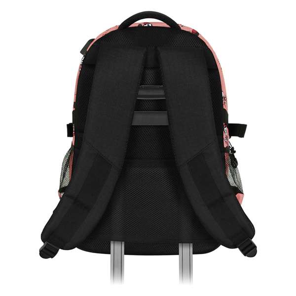 Karactermania Mochila Minnie Run Plus Fan - Sac à dos grande capacité avec port USB et dos ventilé - 44x34x21 cm