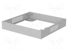 LANBERG Embase de l'armoire 600x600x100 mm en acier