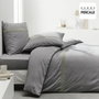 TODAY Parure de lit Prestige Macramé Coton Percale Gris 220x240 cm