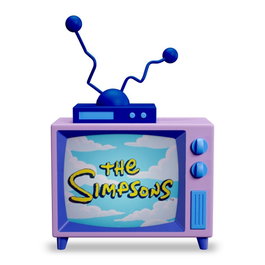 ERIK Lampe TV Les Simpson avec USB-C