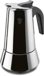 Pezzetti Steexpress Cafetière Italienne, 6 tasses, Argent