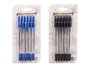 Pincello Lot de 6 stylos à bille assortis Couleurs aléatoires 10x21x2 cm Plastique (Set de 24)