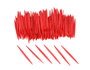 Innspiro Bâtonnets plats en bois rouges 65mm, 250 unités