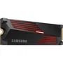 Samsung SSD Interne 990 PRO MZ-V9P2T0GW 2 To avec dissipateur thermique et éclairage RGB - Pour PS5, PC et DirectStorage