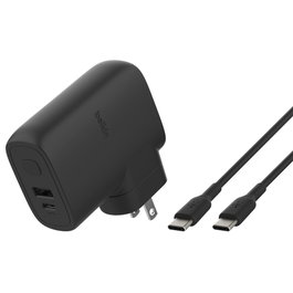 Belkin BOOST Charge Hybrid Dual Charger + Powerbank BPZ003bt1MBK-B6 Noir