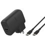 Belkin BOOST Charge Hybrid Dual Charger + Powerbank BPZ003bt1MBK-B6 Noir