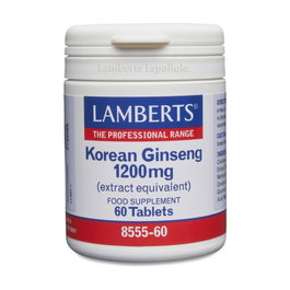 Lamberts Ginseng Coréen 1200mg 60 comprimés
