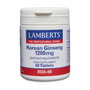 Lamberts Ginseng Coréen 1200mg 60 comprimés