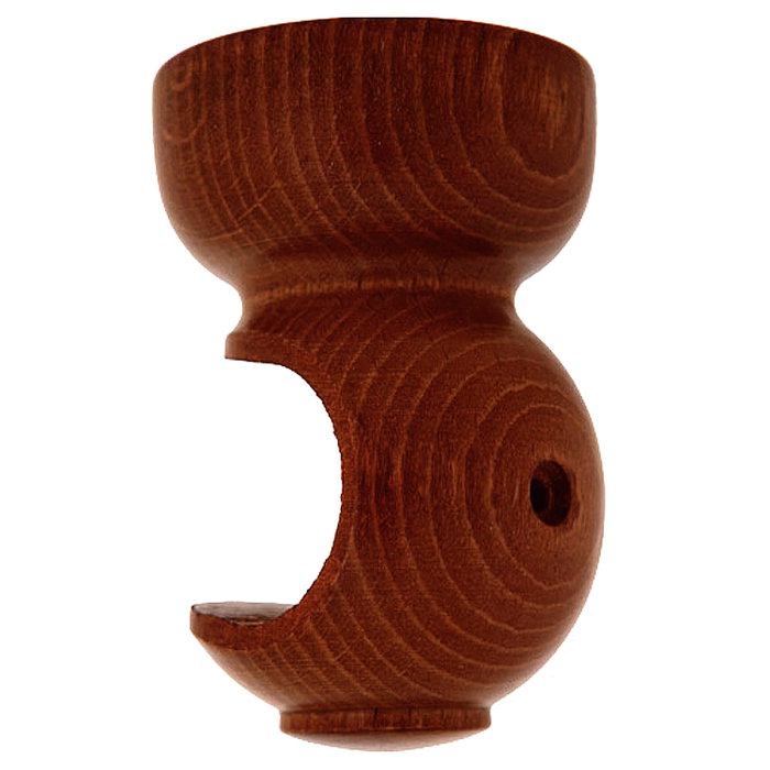 RIEL CHYC Support en bois lisse plafond 20 x 68 mm noyer RIEL CHYC Support en bois lisse plafond 20 x 68 mm noyer
