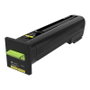 Lexmark 72K2XYE Jaune XXL